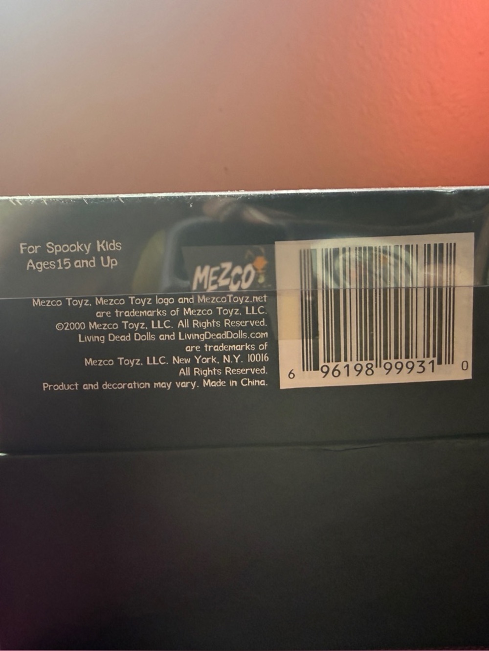 Living Dead Dolls Sybil Straightjacket Doll - Black & Cream - Picture 4 of 4